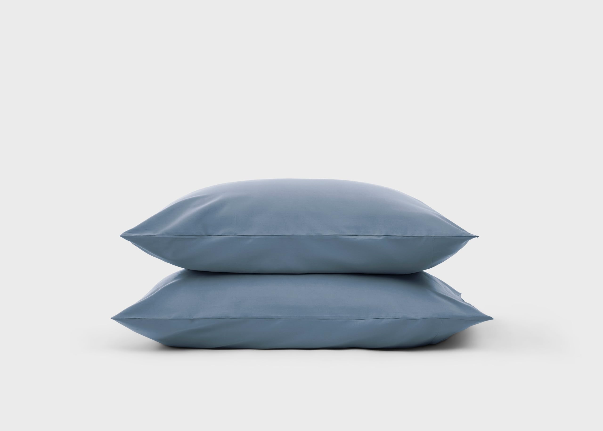 Simba Egyptian Cotton Pillowcase Pair, Midnight Blue, 50x75cm, Silky Sateen Finish