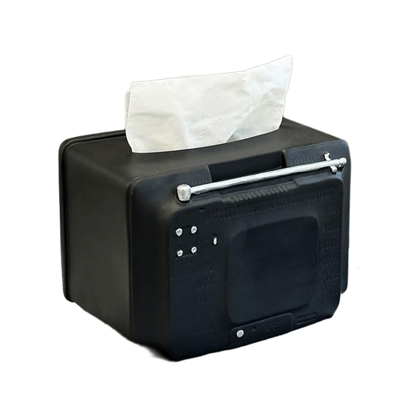 Nueayms Multicolor Teevee Resin Tissue Paper Container Storage Box Multipurpose Decorative Accent Suitable For Various Room Tissue Holder Stylish Desktop Storage For Household & Gifts