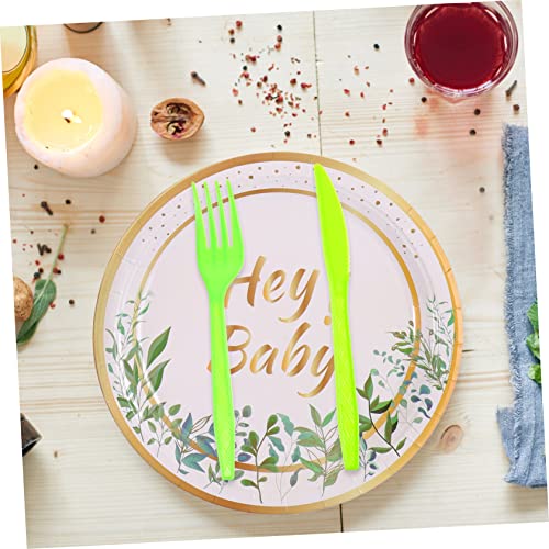 HANABASS 1 Conjunto Conjunto De Decoração De Natividade Conjuntos De Bebê Decoração Verde Gênero Neu