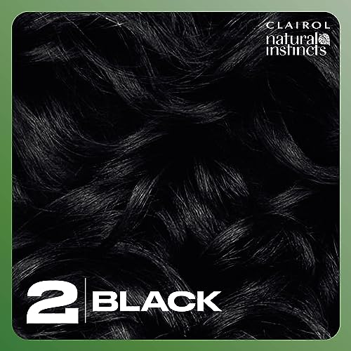 Image of Clairol Pro Primer Pre-Color Treatment & Natural Instincts Demi-Permanent Hair Dye, 2 Black Hair Color, Pack of 3 | Smooths & Preps Hair for Better Results | Vegan Formula & Ammonia Free