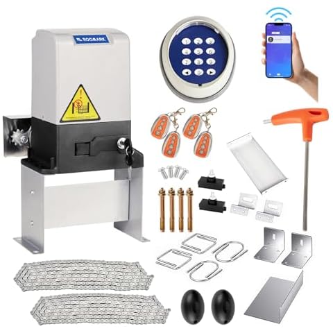 Roomark 750W Automatic Sliding Gate Opener Cover