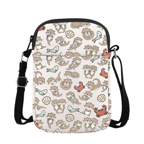 Otter Crossbody Bag Sea Animals Gift Sea Otter Gifts Animal Otter Lovers Gifts Otter Pendant Handbag Otter Gifts