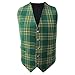 Produktbild Tartanista - Herren Weste mit Tartanmuster - irischer Stil - Irish National - Brust: 102 cm