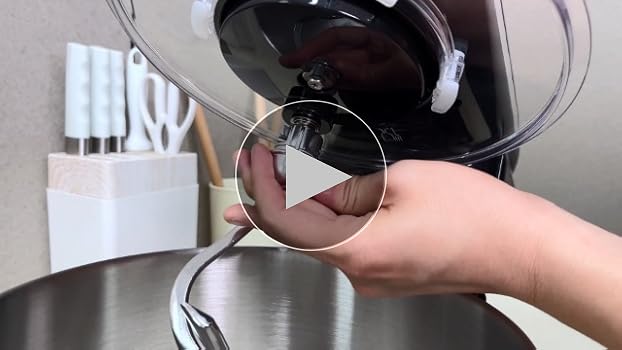 ブラック スタンドミキサー 大容量5.5L Amazon | スタンドミキサー 5.5L大容量ボウル 7段階変速 99分