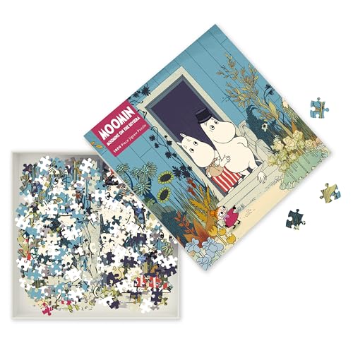 Adult Sustainable Jigsaw Puzzle Moomins on the Riviera: 1000-Pieces. Ethical, Sustainable, Earth-Friendly
