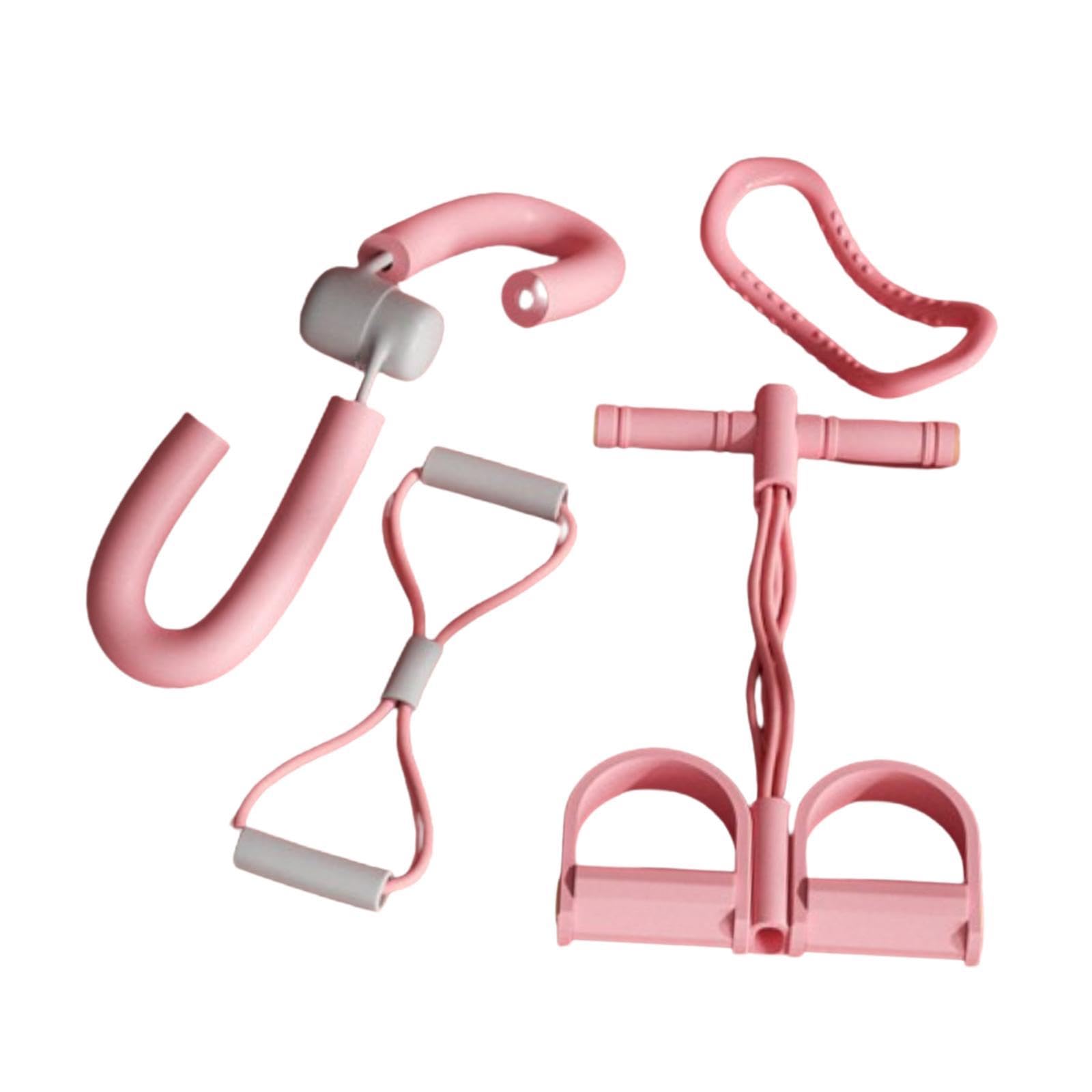 JAZZY PEARLS® Sporting Goods - Fitness, Running & Yoga - Fitness Equipment & Gear - Resistance Trainers - 4Pcs Yoga Fitness Equipment Kit Resistance Training for Home Gym Outdoor Men