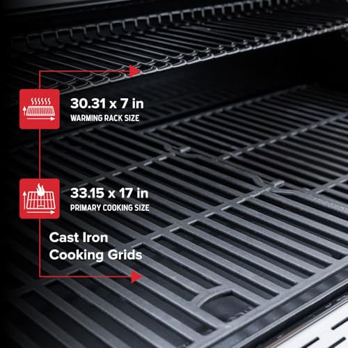 Image of Nexgrill Deluxe 6-Burner Natural Gas Grill with Searing Side Burner and Griddle Insert, Stainless Steel Frame, 60,000 BTUs Output, BBQ Grill for Outdoor Gatherings - 730-0896GH