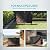 VIVOHOME 5ft Heavy Duty Indoor Outdoor Firewood Storage Log Rack with Cover Combo Set Black