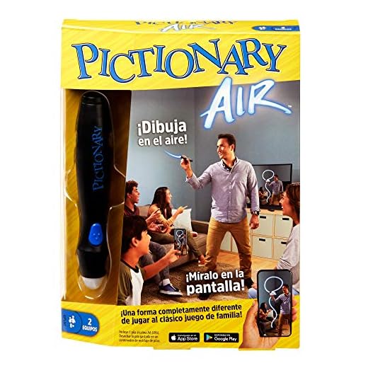 Mattel Games- Pictionary Air Juegos de Mesa (GPL50)