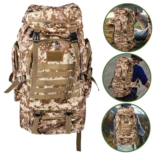 Mochila para senderismo y camping con doble hombro miniatura 4