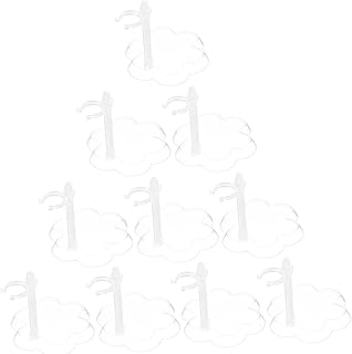 NUOBESTY 10 Pçs Estrutura De Suporte Para Bonecas Suporte Transparente Figuras De Ação Boneca De Plástico Suporte Para Bonecas Grandes Suporte Para Bonecas Suporte Para Exibição De