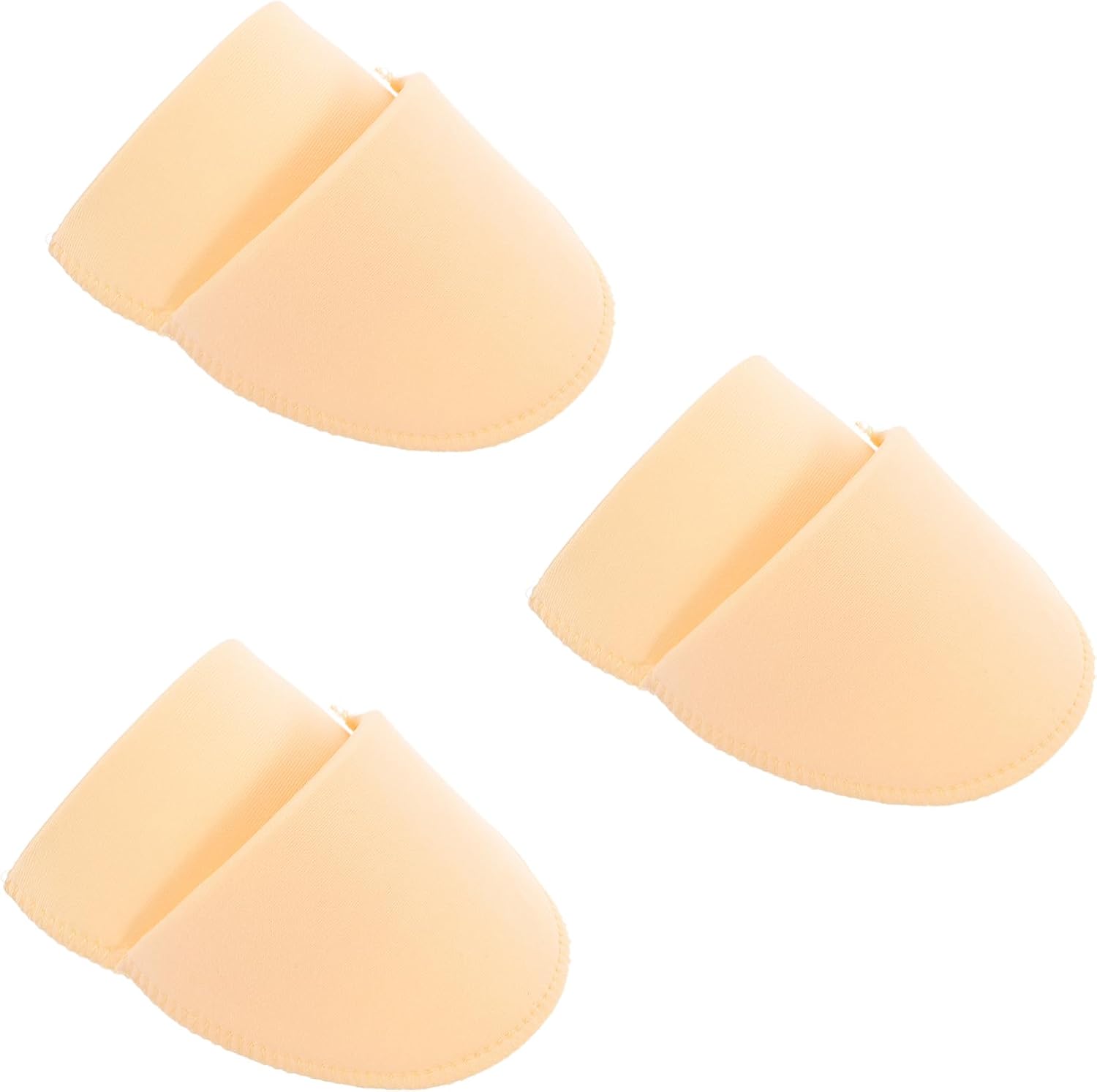 Lurrose 12pairs Invisible Shoulder Pads for Men and Women of Skin Tone Polyester Shoulder Enhancers Washable and Reusable for Suits Shirts Lightweight and Breathable Design