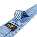 S&W SHLAX&WING Men's Neckties Cufflinks and Tie Hanky Blue Dot Extra Long Size 63