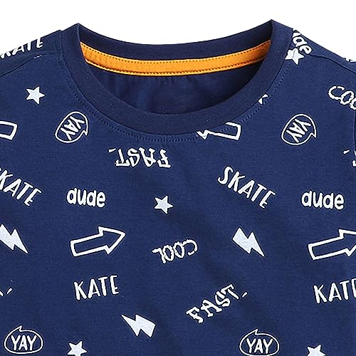 Image of Hopscotch Boy's Cotton Regular Fit T-Shirt