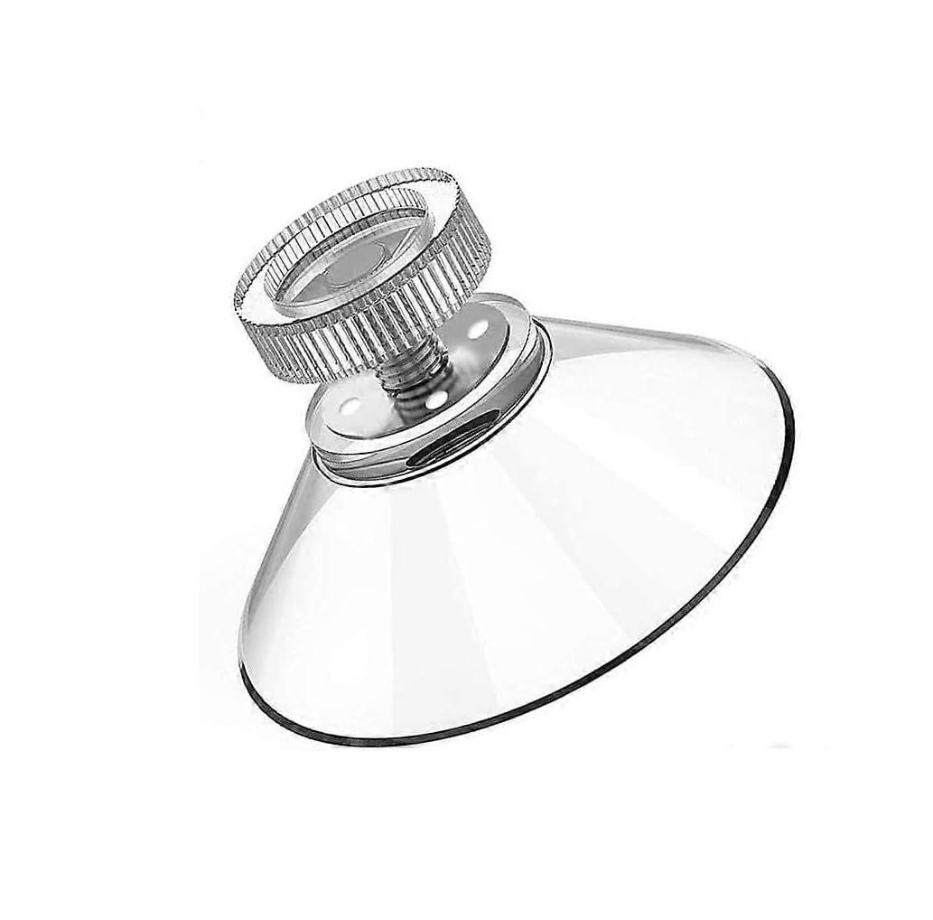 Joyhappst Image Color Suction Cups With Thread And Knurled Nuts 40 Mm, Transparent, For Car, Camping, Window,