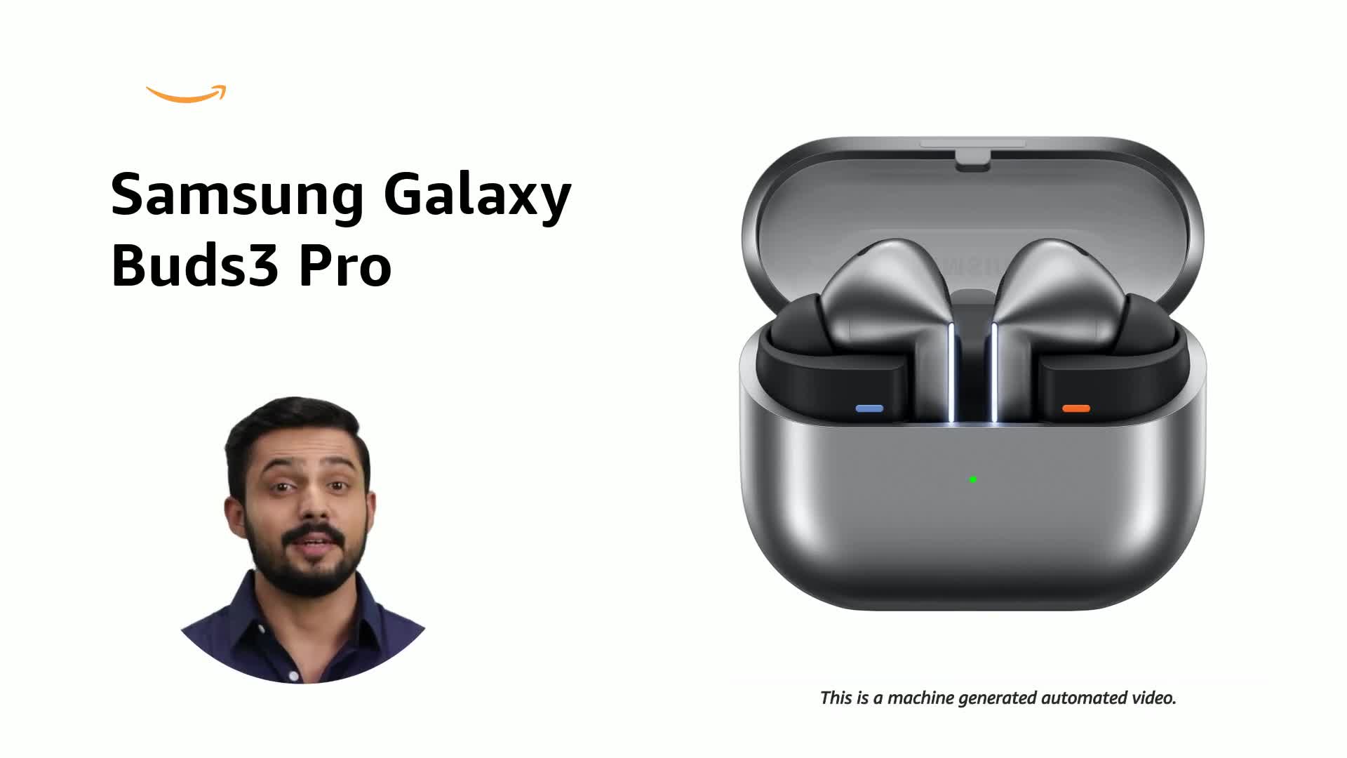 Refurbished) Samsung Galaxy in Ear Buds 3 Pro (Silver) with Galaxy