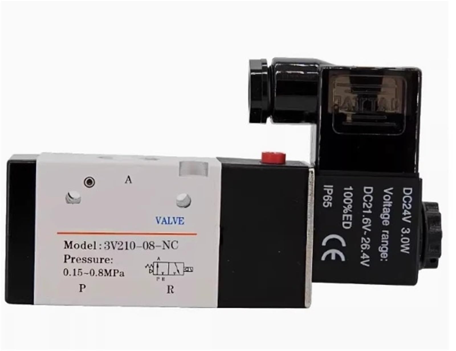 1pc Solenoid Valve 3V210-08-NO DC24V 3V210-08-NO AC220V 3V210-06-NO DC24V 3V210-06-NO AC220V 3V310-08-NO