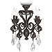 4-Light Oil-Rubbed Bronze Chandelier Ceiling Fan Light Kit