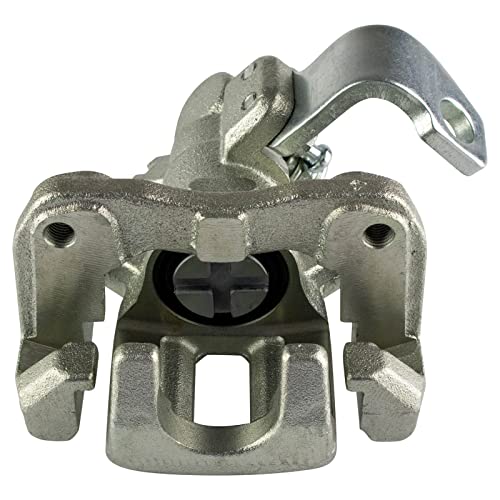 Image of TRQ Front and Rear Brake Caliper Set Zinc Coated Brackets Hardware Compatible with 2019-2022 Acura ILX