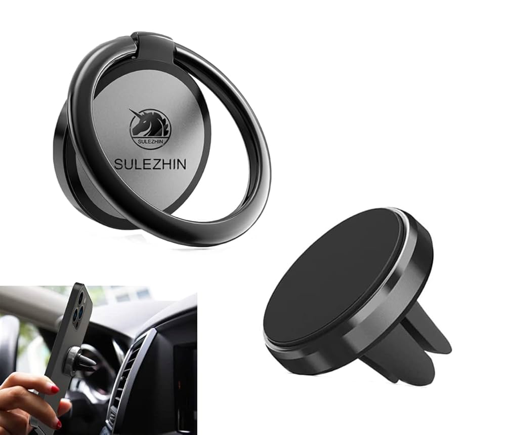 スマホアクセサリー DEEP RACER 360 Ring Phone Holder Ultra Thin Magnetic Cell Phone Accessories Gripper: 360