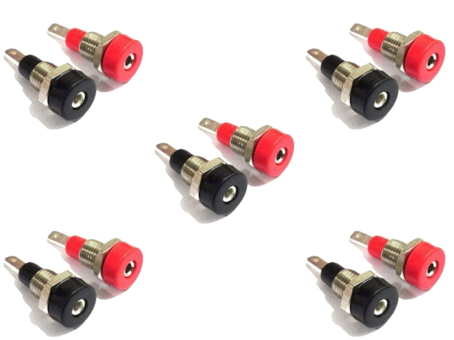 INSIGNIA LABS - 10PCS-Pack 2mm Banana Female Socket Jack Mount Connectors for Banana Plugs Amplifier (B09CL4JVJ4) Amazon Price History, Amazon Price Tracker