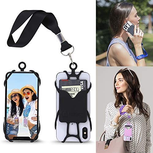 Gear Beast Cell Phone Wrist Strap Mobile Phone Holder Wristlet with Card Pocket