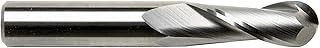 GS Tooling 102747 6.0mm Diameter x 6mm Shank 2-Flute Regular Length Ball Nose Blue Series Carbide End Mill
