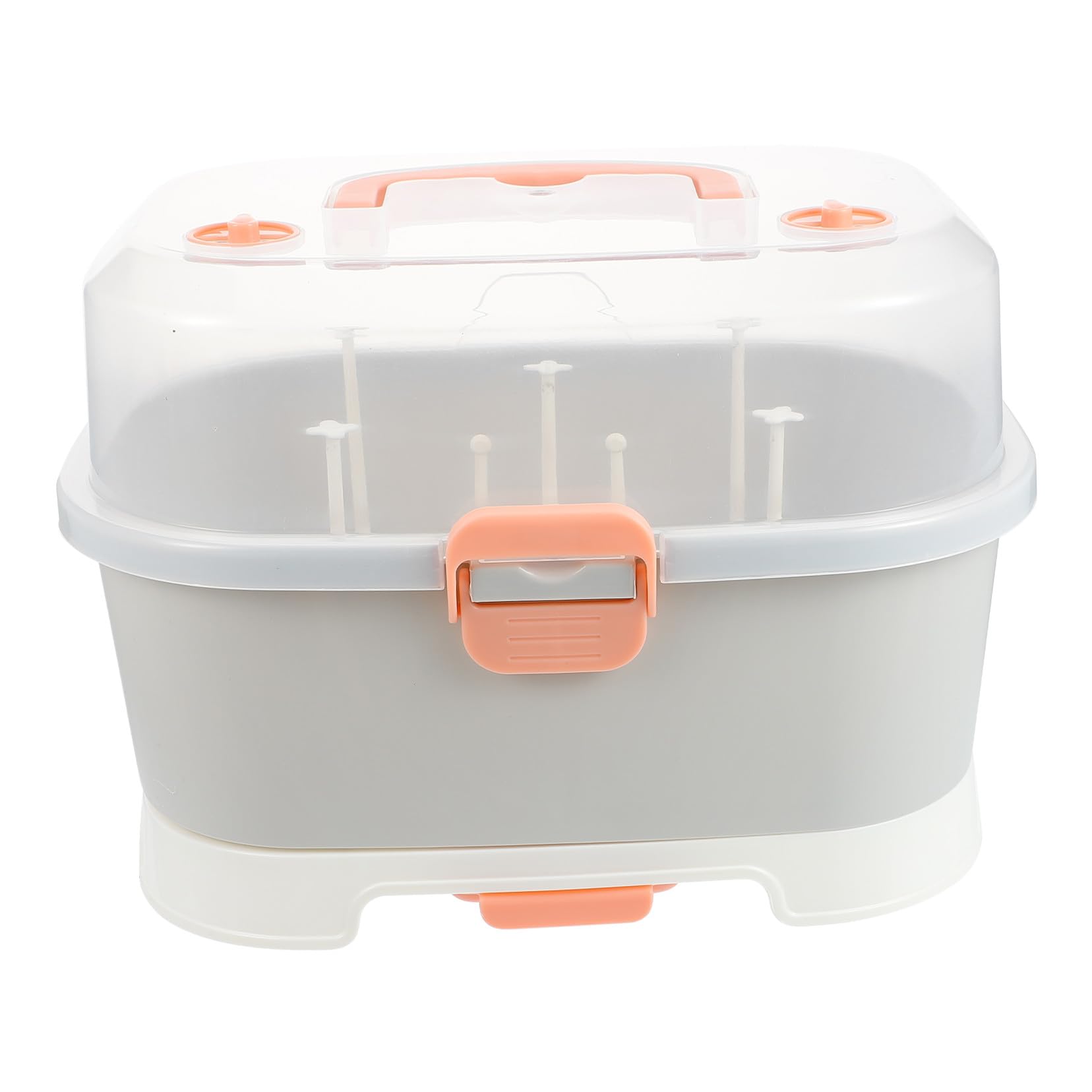 Tragbare Aufbewahrungsbox für Babyflaschen, Groß, Pp | Reisen und Outdoor, Verschleißfest, Große Kapazität, Geeignet für Küchenutensilien und Milchflaschen
