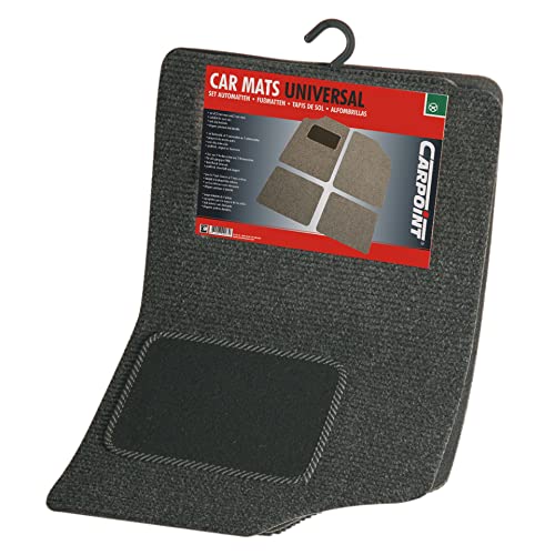 Tapis de sol universel pour voiture Carpoint anthracite moquette auto - 2
