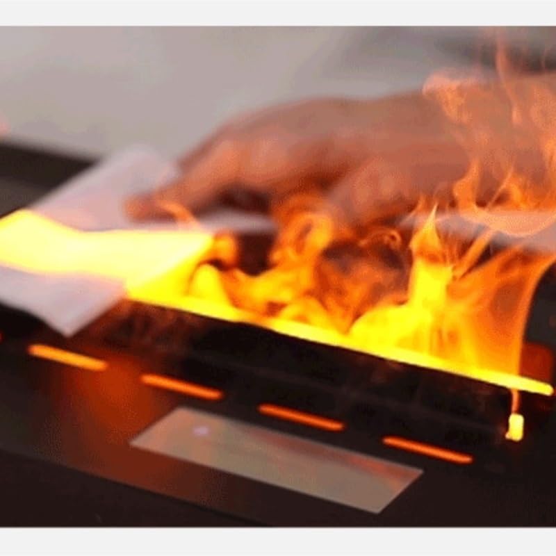 Kominek elektryczny dla pary wodnej, kominek rozpylający 3D, dekoracja nordycka, wbudowany kominek elektroniczny, symulacyjny nawilżacz płomienia, dekoracyjny kominek elektryczny (1800 mm)