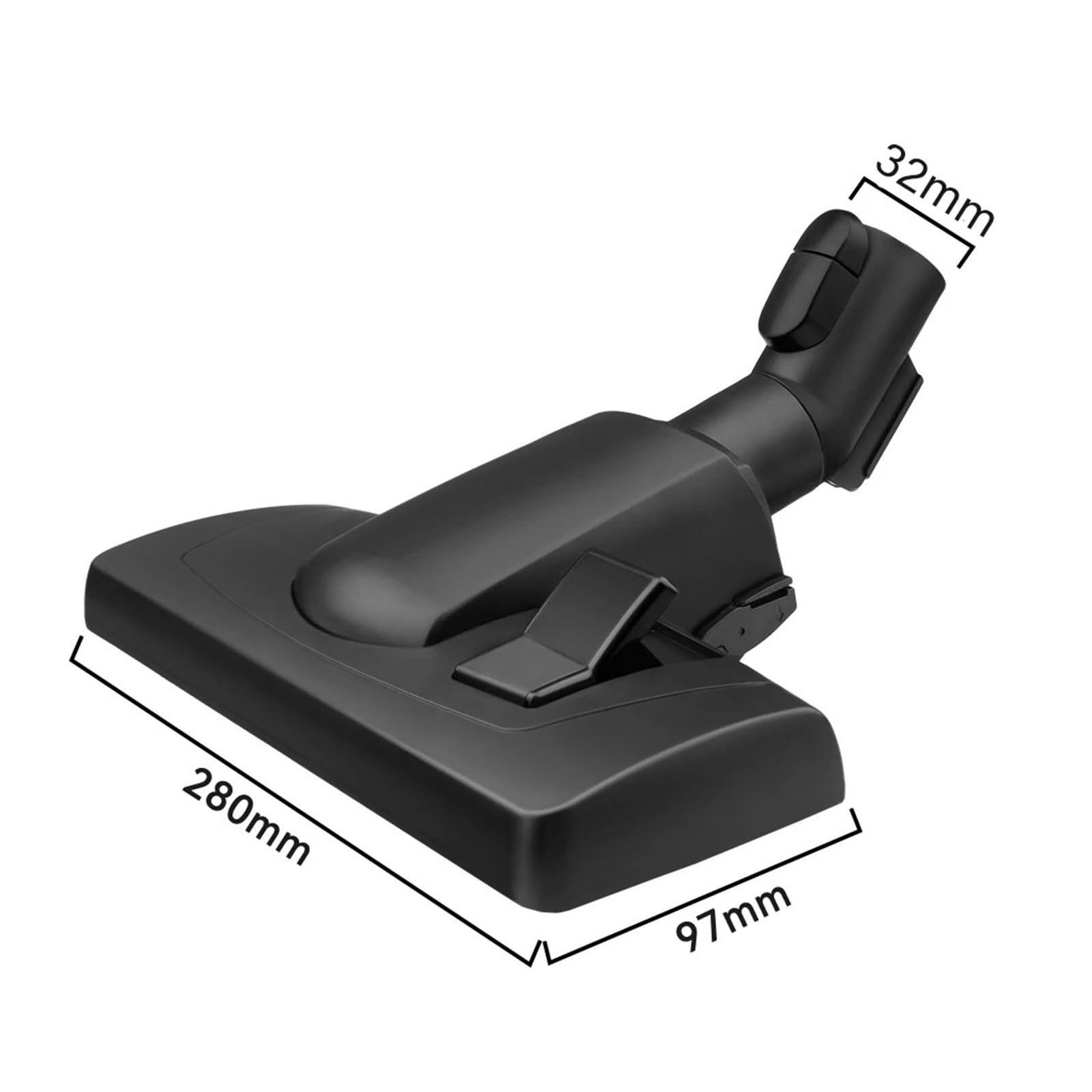 Cepillo de Suelo Universal 32mm para Suelo Duro y Alfombra