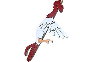 Tooarts Rooster Figurines Ornament Tape Dispenser Chicken Door Frame Cute Decorations