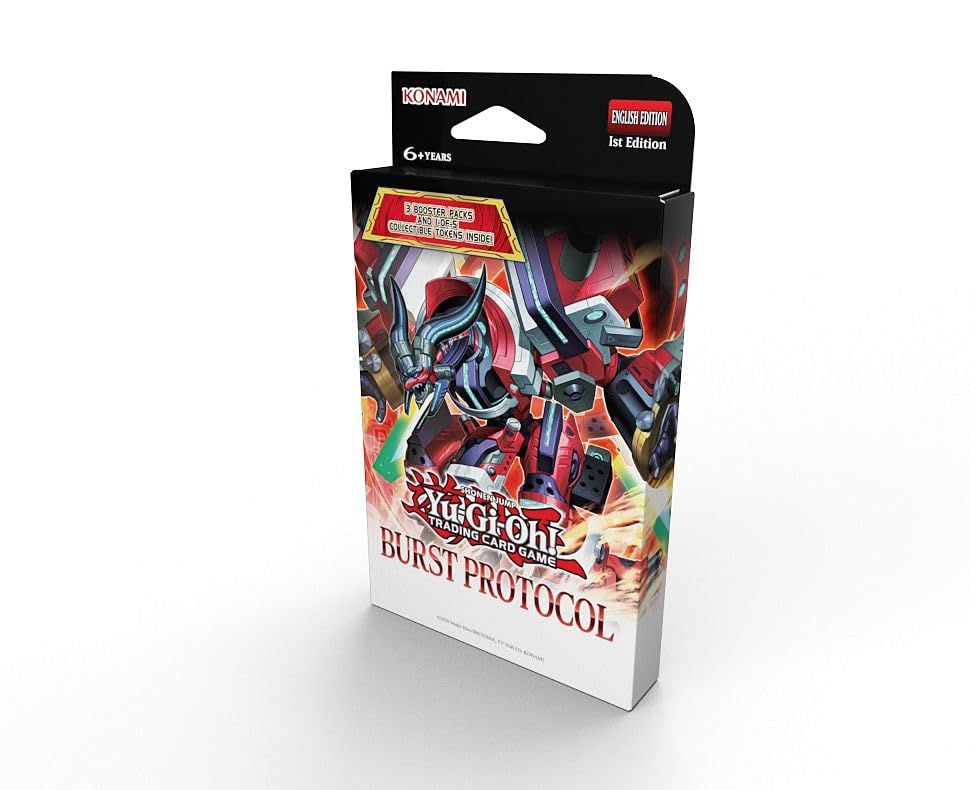 Yu-Gi-Oh! Burst Protocol 3-Pack Booster (Wersja angielska)