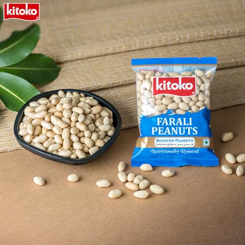 Image of Kitoko Roasted Farali Peanut without Skin 500gm, Khari Sing
