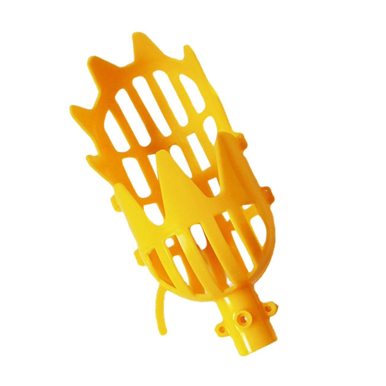 HANABASS 1pc Telescoping Fruit Picker Basket with Pole, Nut Gatherer Orange Harvester Fruit Collector Tool Gardening Harvest Tool Scissors Pecans Grabber Retractable Big Nuts Fruit Picker Basket