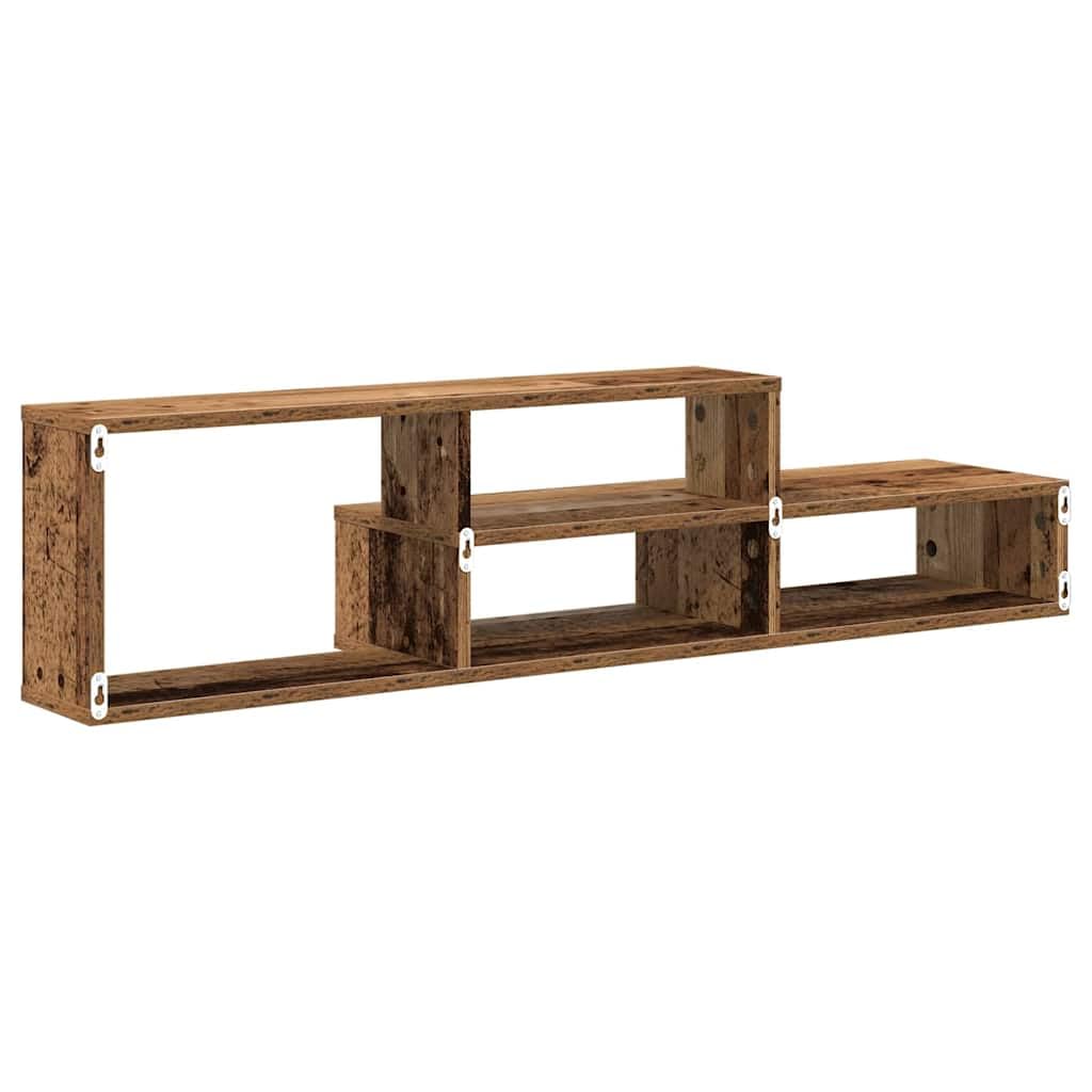 Mobile TV da parete, 120 x 25 x 28,5 cm, in legno opaco