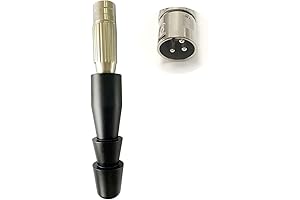 3-Pin XLR Male Connector for Reciprocating Saw vac-u-lock adapter