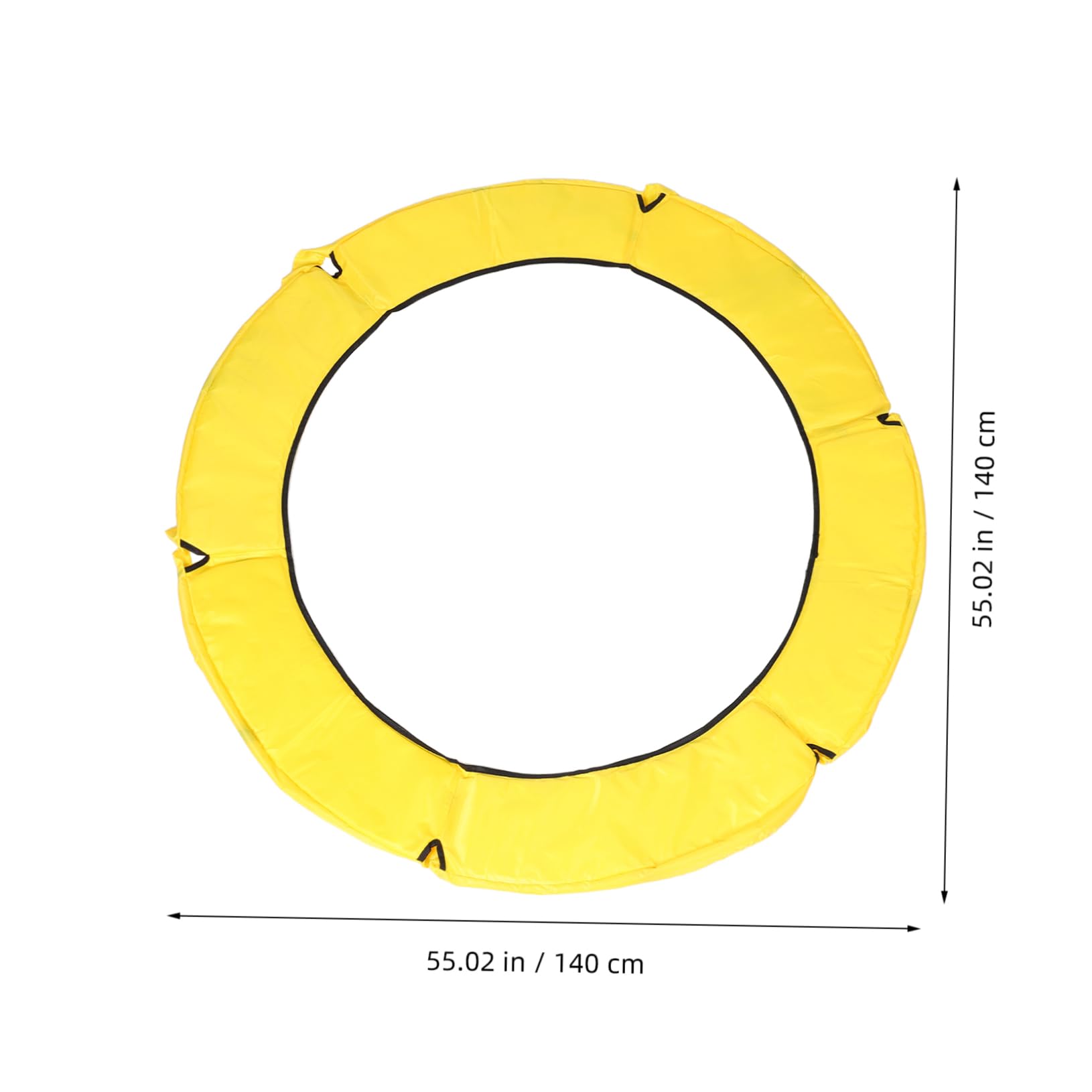 KICHOUSE Trampoline Edge Cover Oxford Cloth Frame Pad Small Trampoline Weather-Resistant Design