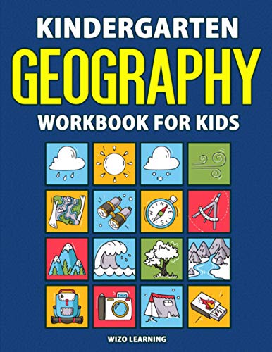 Kindergarten Geography Workbook for Kids: Learn & Explore With Daily Activities | 184 pages Kindergarten Geography Workbook for Kids: Learn & Explore With Daily Activities | 184 pages