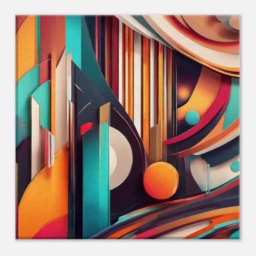 Timeless Canvas Wall Art Print, Enhanced Texture, FSC-Certified, Multiple Sizes Orientation Horizontal Size 30x30 cm / 12x12″