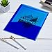 Avery Translucent Two Pocket Folder, Water Resistant, Holds up to 20 Sheets, 1 Blue Folder (47811)