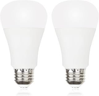 GREENIC Led Light Bulbs 100 Watt Equivalent, Standard E26 Led Bulb, Small A19 5000K Daylight Bulbs, 1600lm Bright Light Bulb,120V 15W Lightbulbs for Home, Indoor, Outdoor Lighting, 2 Pack