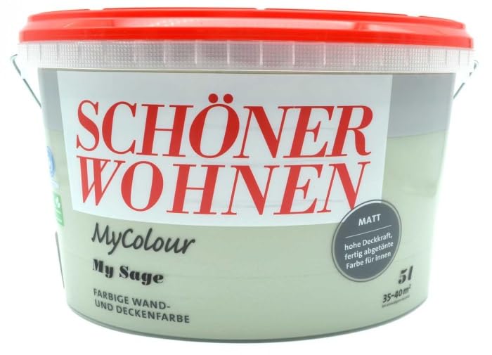 Schöner Wohnen - my colour Wandfarbe matt - 6427 My Sage 5,0 l