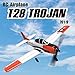Volantexrc RC Airplane 2.4Ghz 4 Channel Remote Control,with Aileron T28 Trojan Parkflyer RC Aircraft Plane,Ready to Fly with Xpilot Stabilization System,Perfect for Beginners