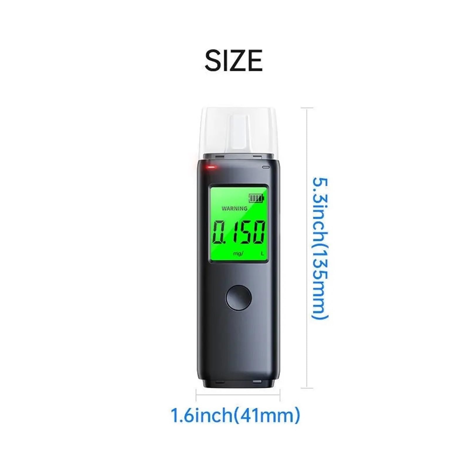 Detector de Gases, Detector de Alcohol Alta precisión con Sensor electroquímico S + Personal for el hogar Que previene la conducción en Estado ebriedad