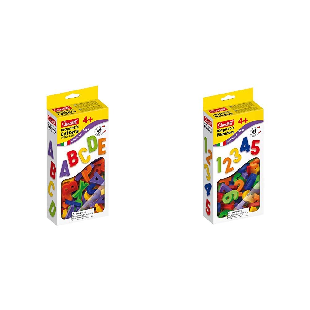 Quercetti 5461 Ricambi 48 Let. Maiuscole & 5463 Ricambi 48 Numeri