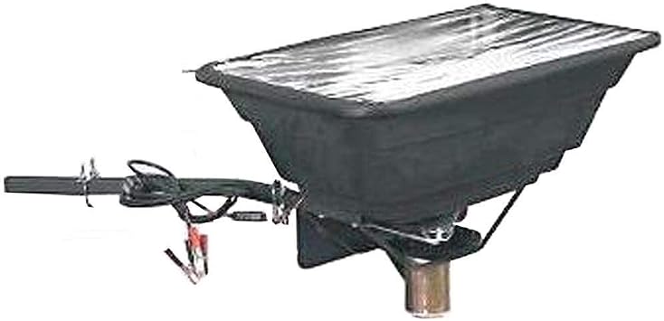 Moultrie ATV Food Plot 50 lbs. Capacity Spreader with Hopper Cover to Protect Seed/Fertilizer, Multicolor