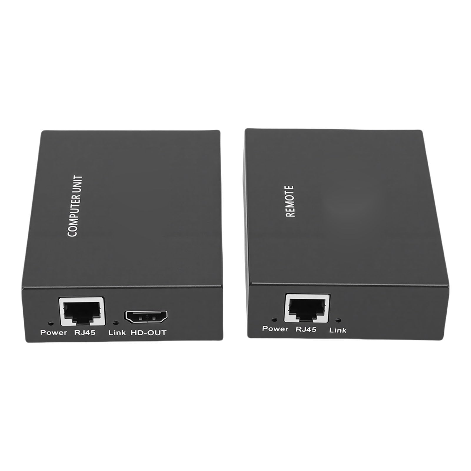 Diyeeni 4K 30Hz KVM Extender 120m USB 2.0 KVM Switch Transmitter Receiver with HDCP 1.4 Support for Computer Set Top Box PC (US Plug)-picture-28