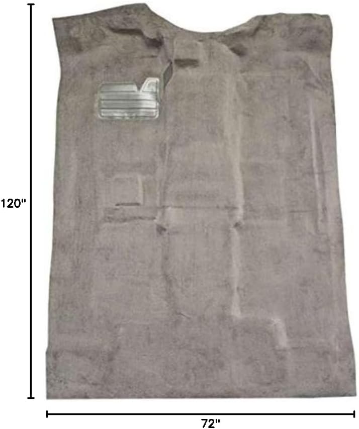 ACC Automotive Carpet Compatible with 1997 to 1998 Chevrolet Extended Cab Pickup Truck, with Rear Floor Vents (801-Black Plush Cut Pile)