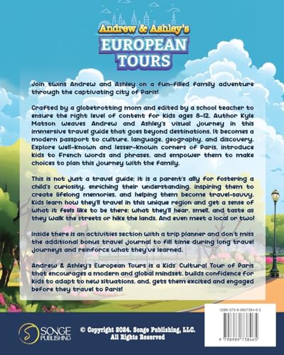 Andrew & Ashley's European Tours PARIS!: Kids' Cultural Travel Guide. - Image 2